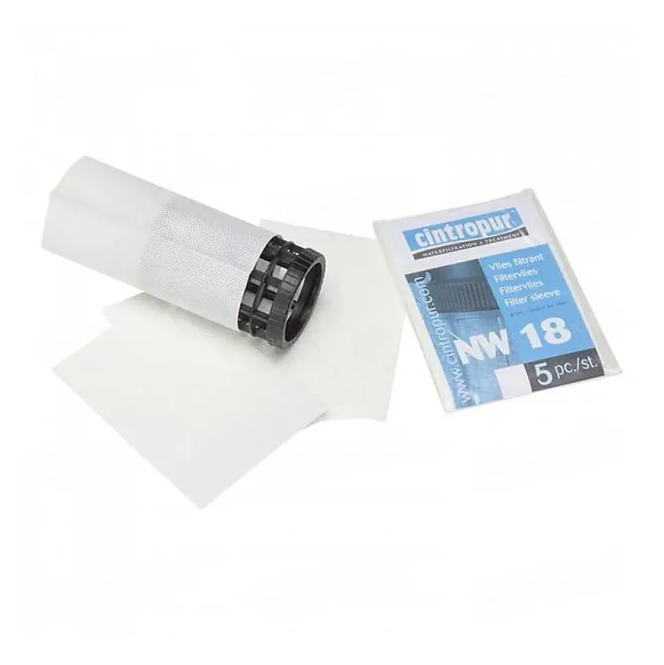 Lot 5 tamis filtrants 131/18 25 microns CINTROPUR