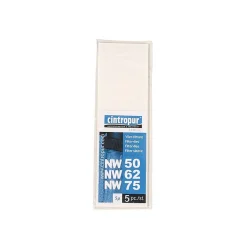 Lot 5 Tamis filtrants 131/50-62-75 5 microns CINTROPUR