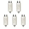 LOT 5 x Condensateur 1.5MF Cosses Micro Farad 450V Condo Moteur NEDIS