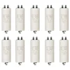 LOT 10 X Condensateur 25.0UF 450 V À Cosses CONDO DÉMARRAGE 25MF NEDIS