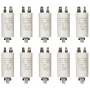 LOT 10 X CONDENSATEUR 4.5UF 450 V + COSSES CONDO 4,5MF NEDIS