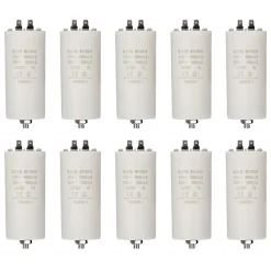 LOT 10 x Condensateur 50.0UF 450 V à Cosses CONDO 50MF NEDIS