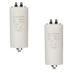 LOT 2 x Condensateur 50.0UF 450 V à Cosses CONDO 50MF NEDIS