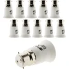 Lot de 10 adaptateurs de douille B22/E27 - Zenitech