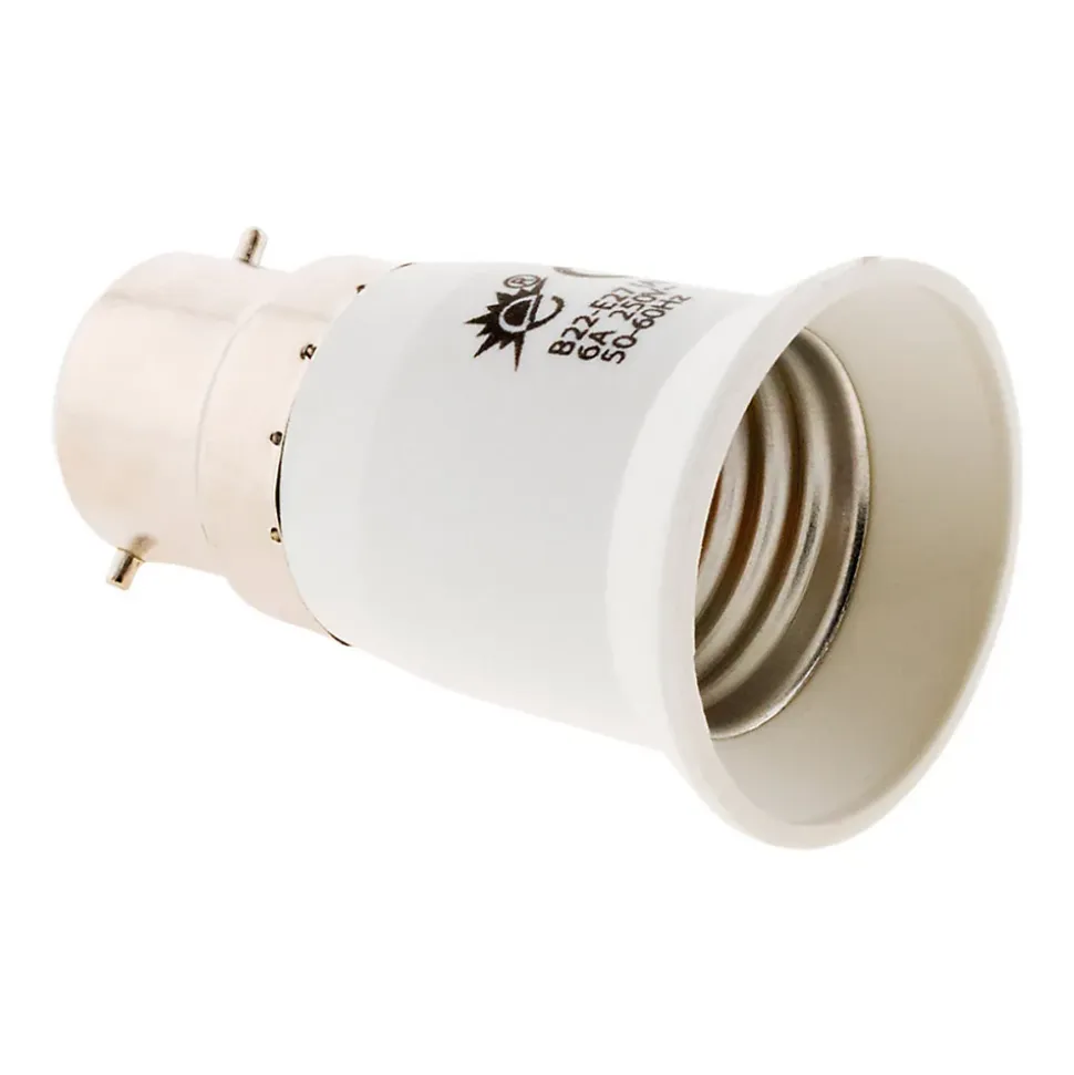 Lot de 2 adaptateurs de douille B22/E27 - Zenitech