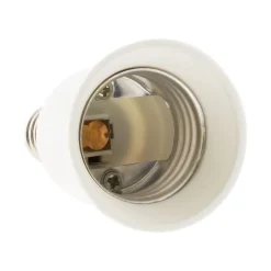 Lot de 2 adaptateurs douille E14/E27 - Zenitech