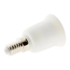 Lot de 2 adaptateurs douille E14/E27 - Zenitech