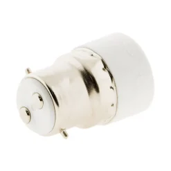 Lot de 2 adaptateurs douille B22/E14 - Zenitech