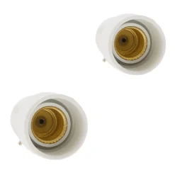 Lot de 2 adaptateurs douille B22/E14 - Zenitech