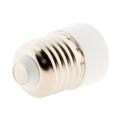 Lot de 2 adaptateurs douille E27/E14 - Zenitech