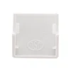 Lot de 2 angles extérieurs 20 x 10mm - Blanc - Zenitech