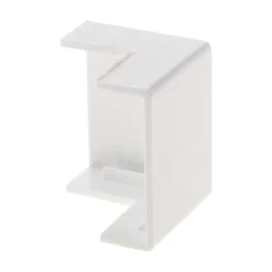 Lot de 2 angles extérieurs 20 x 10mm - Blanc - Zenitech