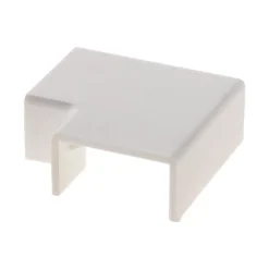 Lot de 4 angles plats 20 x 10mm - Blanc - Zenitech