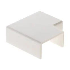 Lot de 4 angles plats 20 x 10mm - Blanc - Zenitech