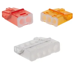 Lot de 100 bornes 2/3/5 entrées - mini connex - Blm