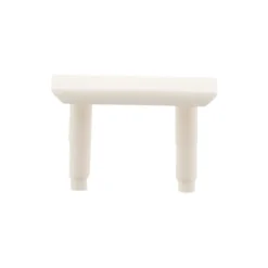 Lot de 6 caches prises 2P/2P+T 6A ou 16A - Blanc - Zenitech