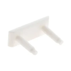 Lot de 6 caches prises 2P/2P+T 6A ou 16A - Blanc - Zenitech