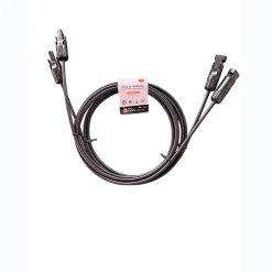 Lot de 2 câbles inter-PV 2m 4mm2 avec MC4
