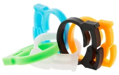 Lot de 6 clips pour cordons et câbles - Zenitech