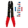 Lot de 50 cosses assorties + pince à sertir - Zenitech