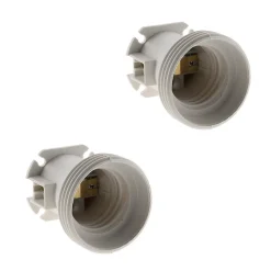 Lot de 10 douilles de chantier E27 sans bague - Zenitech