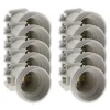 Lot de 200 douilles de chantier E27 - Blanc - Zenitech