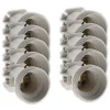 Lot de 50 douilles de chantier E27 sans bague - Zenitech