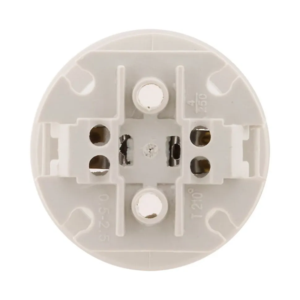 Lot de 5 douilles de chantier E27 sans bague - Zenitech