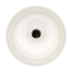 Lot de 5 douilles E27 + bague - Blanc - Zenitech