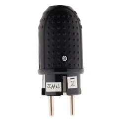 Lot de 10 fiches caoutchouc mâles 16A 2P+T - Zenitech