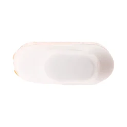 Lot de 10 fiches mâles 2P 6A latérales - Blanc - Zenitech