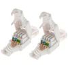 Lot de 10 fiches RJ45 CAT 6 sans outil - Zenitech
