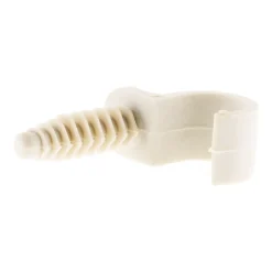Lot de 10 fixe tubes diamètre 20mm - Gris - Zenitech