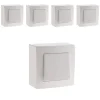 Lot de 5 interrupteurs va et vient Presto - Zenitech