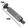 Lot de 5 pitons douilles escamotables en inox - Diam 12 mm - Linxor