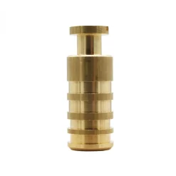 Lot de 20 pitons escamotables en laiton - Diam 20 mm - Linxor