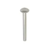 Lot de 10 pitons fixes d'ancrage droit - Diam 8 x 80 mm - Linxor