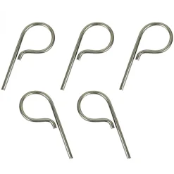 Lot de 5 pitons P Standard en inox 12 cm - Linxor