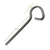 Lot de 5 pitons P Évolution en inox - 13 cm - Linxor