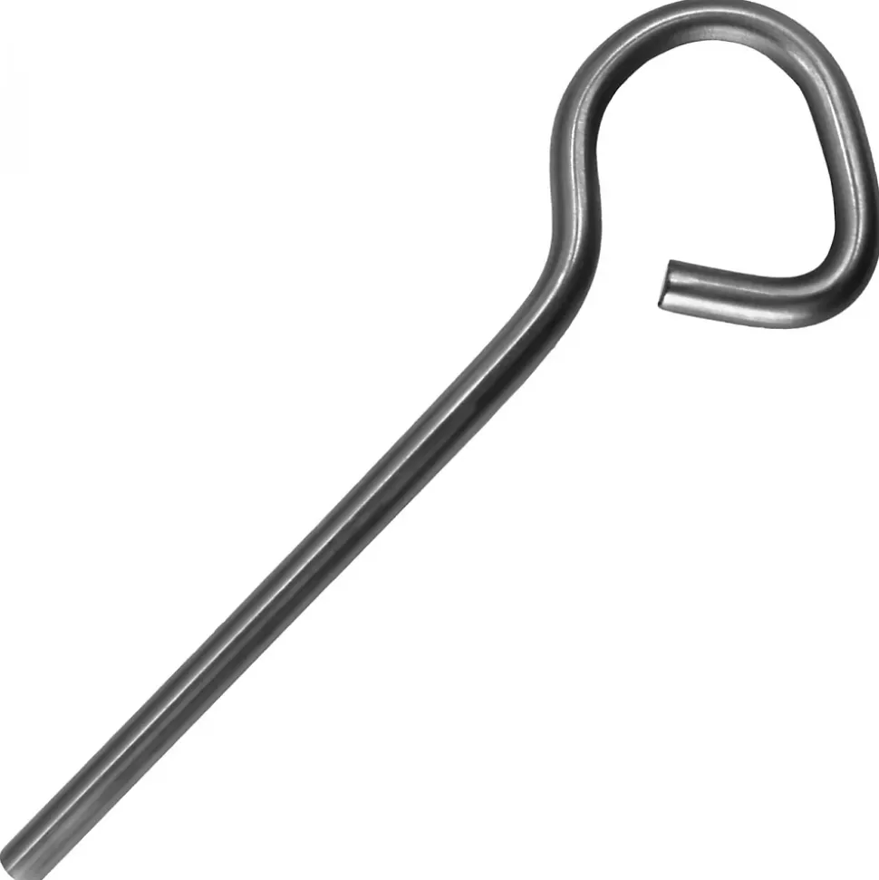 Lot de 5 pitons P Évolution en inox - 13 cm - Linxor