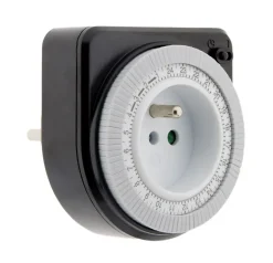 Lot de 2 programmateurs mécaniques - Noir - Otio