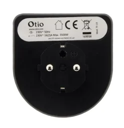 Lot de 2 programmateurs mécaniques - Noir - Otio