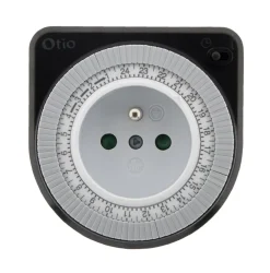 Lot de 2 programmateurs mécaniques - Noir - Otio