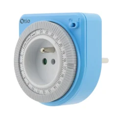 Lot de 2 programmateurs mécaniques - Bleu - Otio