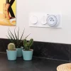 Lot de 2 programmateurs mécaniques - Blanc - Otio