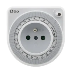 Lot de 2 programmateurs mécaniques - Blanc - Otio