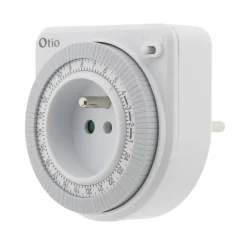 Lot de 2 programmateurs mécaniques - Blanc - Otio