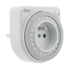Lot de 2 programmateurs mécaniques - Blanc - Otio