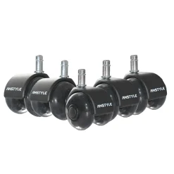 Lot de 5 Roulettes Universelles Robustes à Roulement Moderne Pivotant FineBuy
