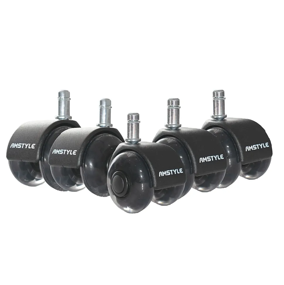 Lot de 5 Roulettes Universelles Robustes à Roulement Moderne Pivotant FineBuy